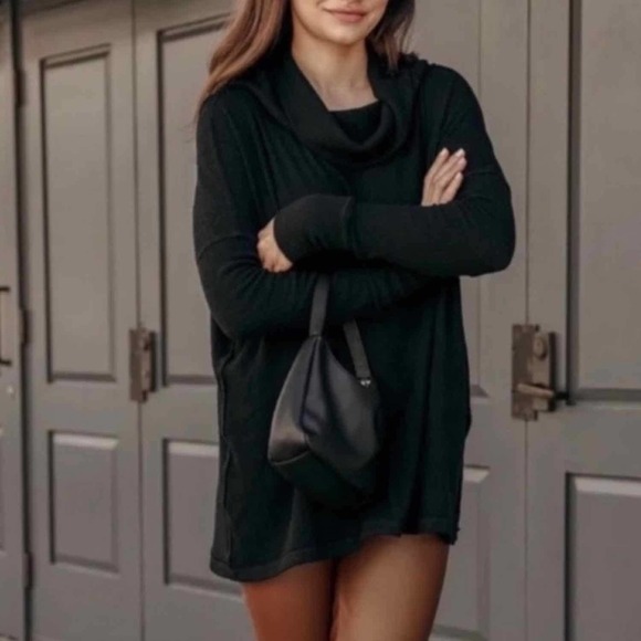 Free People Juicy Long Sleeve Top in Black - Picture 4 of 9